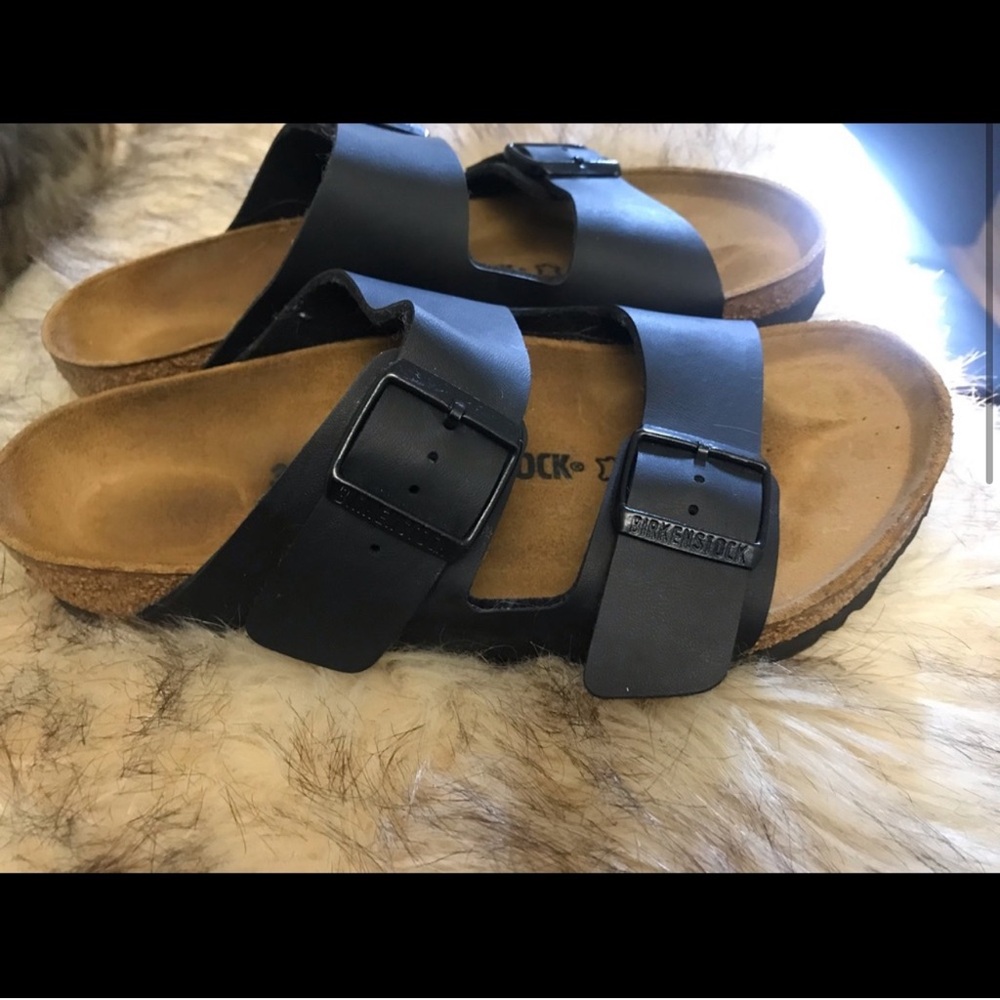 Woman's Birkenstock's 8 (us size) black